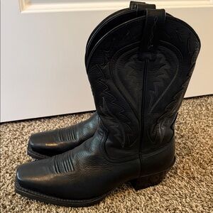 Ariat Black Western Leather Boots